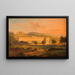 Schönbrunn Painting - Anonymous — framed artwork on a wall