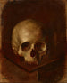 schedel - Anoniem — weergave van het kunstwerk