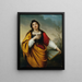 Sainte Cécile - Anoniem — ingelijst kunstwerk aan de muur