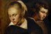 Studie van hoofden - Anoniem — weergave van het kunstwerk