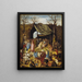L'Adoration des Mages - Anoniem — ingelijst kunstwerk aan de muur