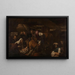 L'Adoration des bergers - Anoniem — ingelijst kunstwerk aan de muur