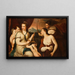 L'éducation de Cupidon - Anoniem — ingelijst kunstwerk aan de muur