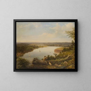 Anonymous - The Hudson River Valley near Hudson New York.webp