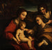Het Huwelijk van Sint Catharina - Anoniem — weergave van het kunstwerk