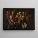 L'Obole - Anoniem — ingelijst kunstwerk aan de muur