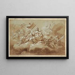 Anonymous - The Virgin and Child Surrounded by Saints.webp