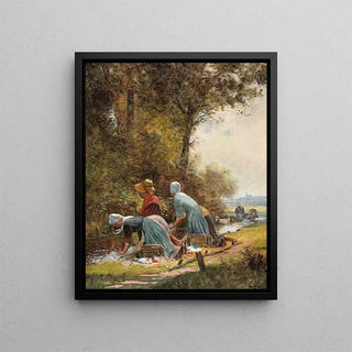 Anonymous - Washerwomen By The River.webp