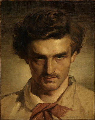 Anselm Feuerbach - Jugendliches Selbstbildnis.webp