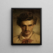 Zelfportret van jeugd - Anselm Feuerbach — ingelijst kunstwerk aan de muur
