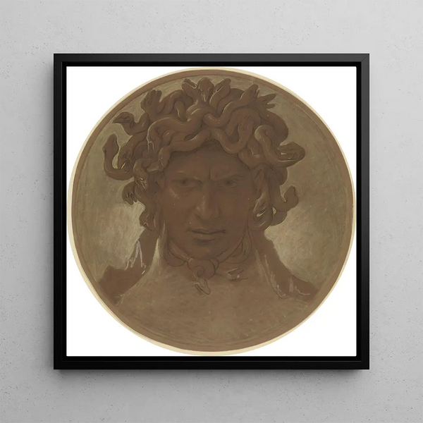 Anselm Feuerbach - Medusenhaupt.webp
