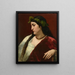 Nanna en bacchante - Anselm Feuerbach — ingelijst kunstwerk aan de muur
