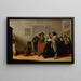 Amsterdam, een elegante gezelschap in gesprek, spelend en drinkend binnen - Anthonie Palamedesz — ingelijst kunstwerk aan de muur