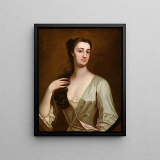 Anthony Lee - Portrait of Cecilia Leeson born Leigh d1737.webp