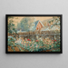 tuin met bloemen - Anthony Thieme — ingelijst kunstwerk aan de muur