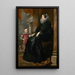 Een edele Genoese en zijn zoon - Antoine van Dyck — ingelijst kunstwerk aan de muur