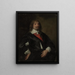 Een portret van Sir Robert Howard - Antoine van Dyck — ingelijst kunstwerk aan de muur