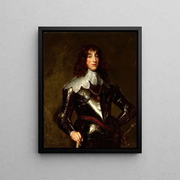 Charles Louis Palts - Antoine van Dyck — ingelijst kunstwerk aan de muur