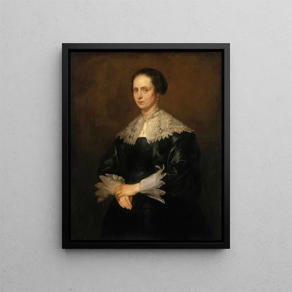 Helena Tromper Du Bois - Antoine van Dyck — ingelijst kunstwerk aan de muur