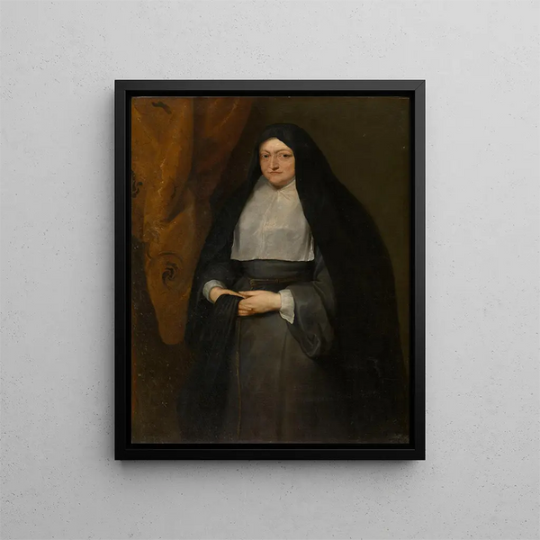 Infante Isabelle Clara Eugenia - Antoine van Dyck — ingelijst kunstwerk aan de muur