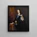 De koning Karel I van Engeland - Antoine van Dyck — ingelijst kunstwerk aan de muur