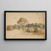 Landschap - Antoine van Dyck — ingelijst kunstwerk aan de muur