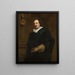 Portret van Peeter Stevens - Antoine van Dyck — ingelijst kunstwerk aan de muur