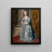 Prinses Mary, dochter van Karel I - Antoine van Dyck — ingelijst kunstwerk aan de muur