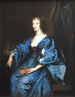 La reine Henriette Marie d'Angleterre - Antoine van Dyck — weergave van het kunstwerk