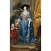 van Koningin Henriette Marie met Sir Jeffrey Hudson - Antoine van Dyck — weergave van het kunstwerk
