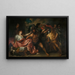 Samson en Dalila (Conflictoplossing) - Antoine van Dyck — ingelijst kunstwerk aan de muur