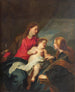 The Mystic Marriage of Saint Catherine of Alexandria - Antoine van Dyck — artwork view