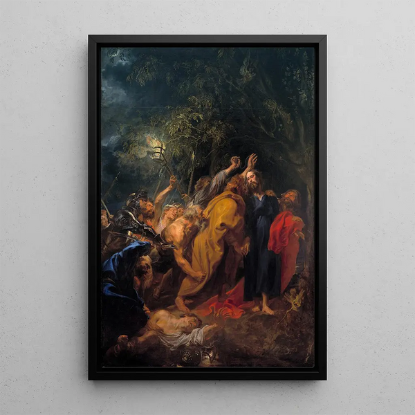 Reproductie van het schilderij L'Arrestation du Christ - Antoine van Dyck