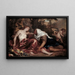 Vertumne en Pomone - Antoine van Dyck — ingelijst kunstwerk aan de muur