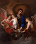 Maagd met Kind en muzikale engelen - Antoine van Dyck — weergave van het kunstwerk