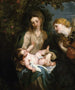 Maagd met Kind met Sint-Catharina van Alexandrië - Antoine van Dyck — weergave van het kunstwerk