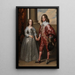 Guillaume II prins van Oranje en zijn verloofde Marie Stuart - Antoine van Dyck — ingelijst kunstwerk aan de muur