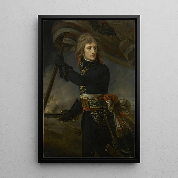 Reproduction of the painting Bonaparte at the Arcole Bridge - Antoine-Jean Gros