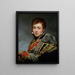 Portret van Graaf Honoré de La Riboisère 1788-1868 - Antoine-Jean Gros — ingelijst kunstwerk aan de muur