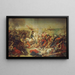 De Slag bij Aboukir 25 juli 1799 - Antoine-Jean Gros — ingelijst kunstwerk aan de muur