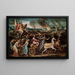 Het Triomf van Mars - Antoine Caron — ingelijst kunstwerk aan de muur