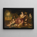 Allegorie van de muziek - Antoine Coypel — ingelijst kunstwerk aan de muur