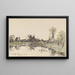 Landscape Painting - Antoine Guillemet — framed artwork on a wall