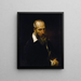De filosoof - Antoine Joseph Wiertz — ingelijst kunstwerk aan de muur