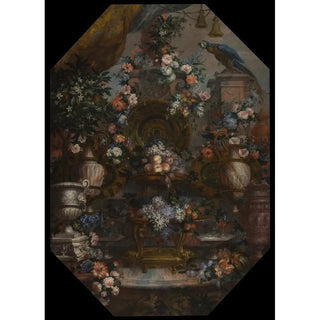 Antoine Monnoyer - Large Flowerpiece with Precious Urns.webp
