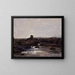 Dieppe - Antoine Vollon — ingelijst kunstwerk aan de muur