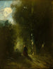 Landschapschilderij - Antoine Vollon — weergave van het kunstwerk