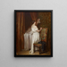 Devotie - Antoine-Émile Plassan — ingelijst kunstwerk aan de muur