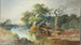 Landschap met rivier - Anton Altmann — weergave van het kunstwerk