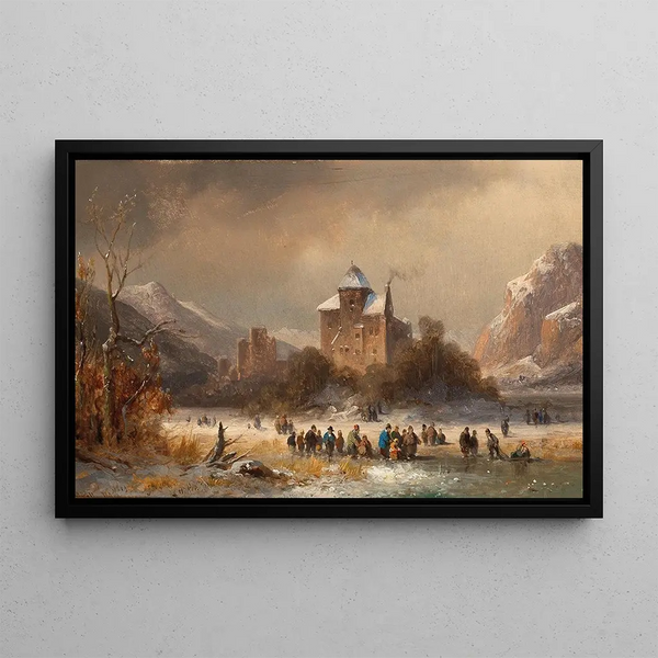 Anton Doll - Ruine Kropfsberg und Schlo Lichtwert.webp